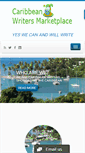 Mobile Screenshot of caribbeanwritersmarketplace.com