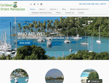 Tablet Screenshot of caribbeanwritersmarketplace.com